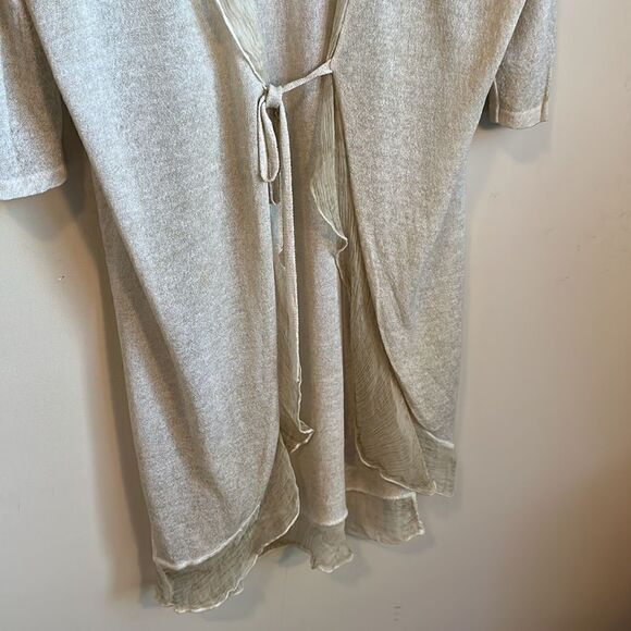 Gerry Weber Sheer Cardigan Sweater M - Picture 3 of 8